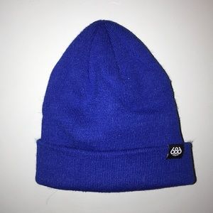 Blue beanie